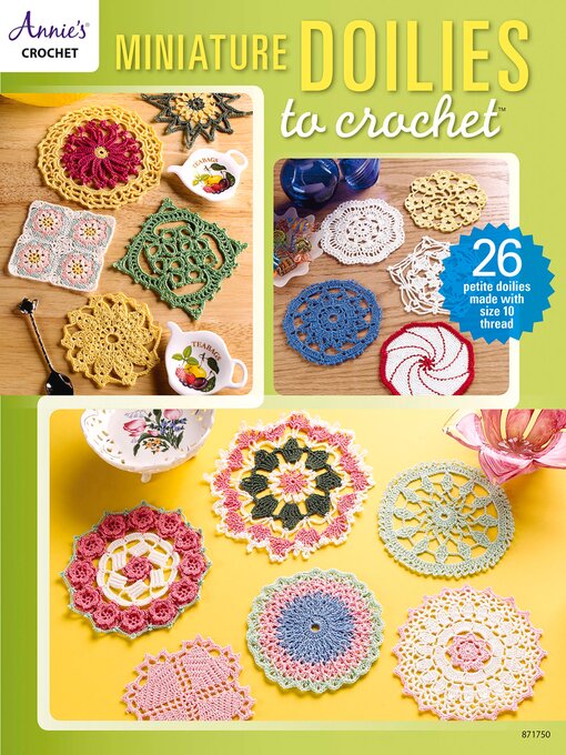 Title details for Miniature Doilies to Crochet by Annie's - Available
